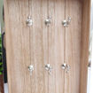 Picture of SILVER WOODEN KEY HOOK